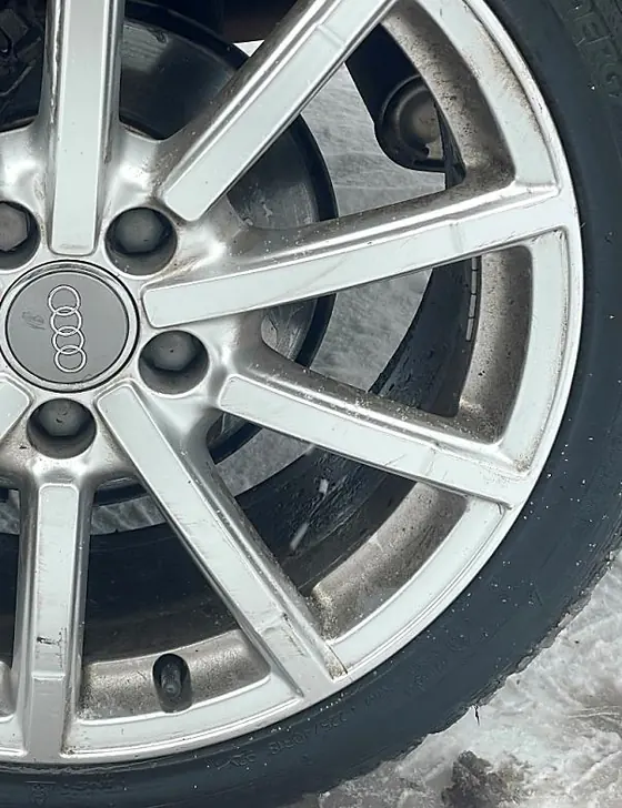 Audi A3 Sportback: Kratzer an der Felge