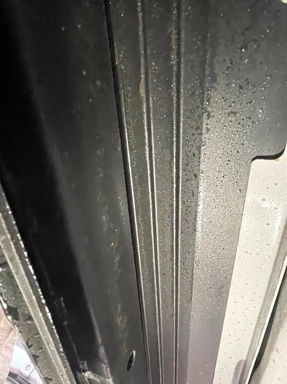 Kastenwagen-Wohnmobil auf Fiat Ducato: Stoßfänger im Detail