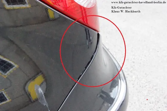 Mercedes A-Klasse: erhöhte Spaltmaße, Fehlsitz der Baugruppe