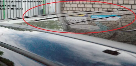 Mercedes A-Klasse: Lamellendach schließt nicht korrekt, Wassereintritt