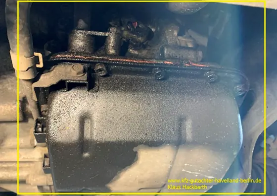 Nissan Micra K11: ölbenetzter Rumpfmotor