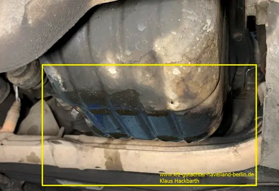 Nissan Micra K11: undichter Motor, abtropfendes Öl
