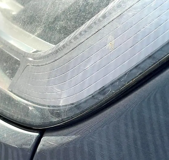 Audi A3 Sportback: Scheinwerfer, Ecke im Detail