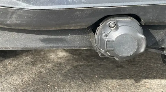 Ford Ranger Raptor: Steckdose der Anhängerkupplung