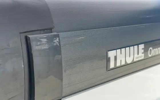 Teilintegriertes Wohnmobil auf Fiat Ducato: Markisengehäuse