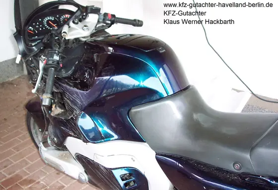 Yamaha GTS 1000 A: Tank- und Cockpitbereich